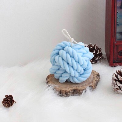 New Woolen Candle Silicone Molds Korean Candle Mold Woolen