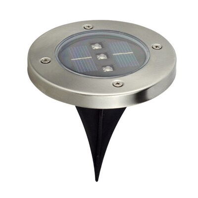 2019 New 3LED solar buried light lawn lamp户外太阳能庭院灯