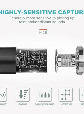 Bm 800 Karaoke Condenser Microphone Mic For Pc Studio Microp