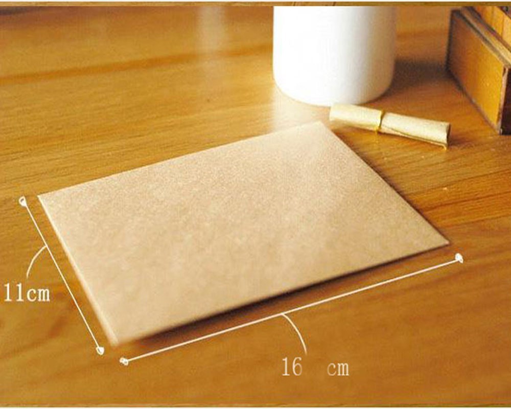 Kraft Paper Envelope Vintage Blank Letter Paper Writing Enve