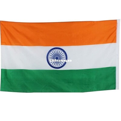 Indian National Large 5 x 3 FT Fans Supporters Flag Premium