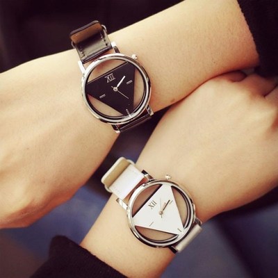 Unique Designer Watches Women  Geometric triangle W