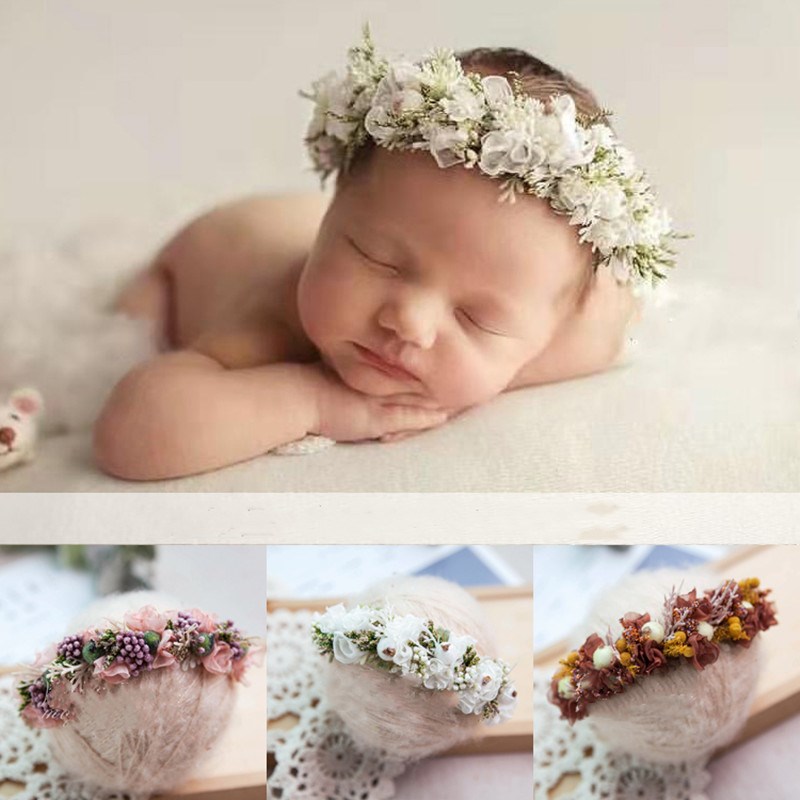 Newborn Photography Props Baby Headband Full Moon Baby Phot