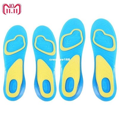 Silicon Gel Insoles Foot Care Plantar Fasciitis Heel Spur Ru