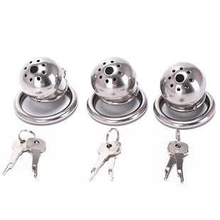 40/45/50mm Chastity Cage With Removable Urethral Sounds Spik