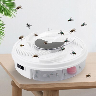 USB Electric Fly Trap Anti Fly Automatic Flycatcher Insect P