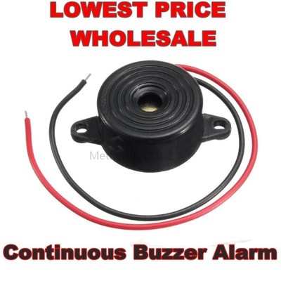 Durable 3-24V Piezo Electronic Buzzer Alarm 95DB Continuous