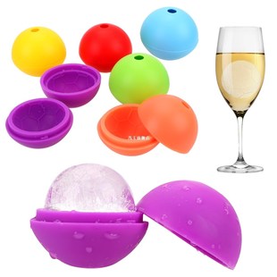 Silicone Ice Moulds Ice Ball Maker Football Single Case Baki