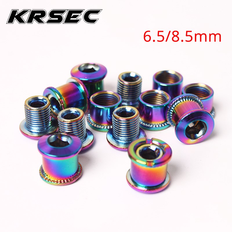 MTB Chainring Bolt 4PC 6.5mm 8.5mm Bicycle Chainwheel  Screw