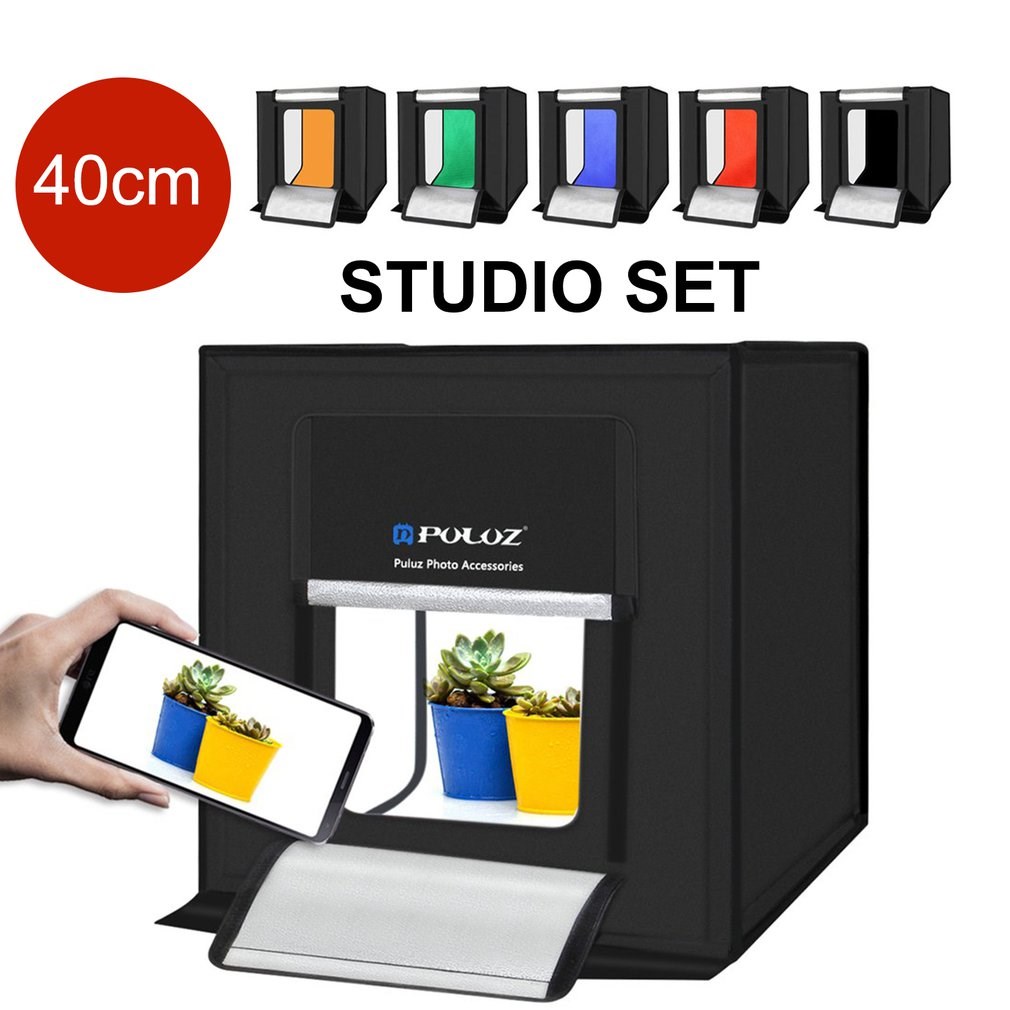 2019 New 40x40cm Light Box Mini Photo Studio Photography Box