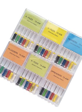 5box Dental Maillefer K R H Endo Files 15 40# Plugger Sprea