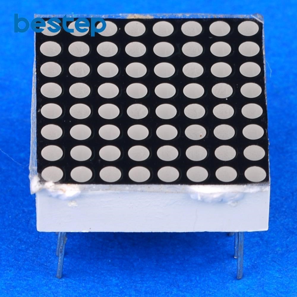 10PCS 1.9mm  8x8 Mini Dot Matrix LED Display Red Common Anod