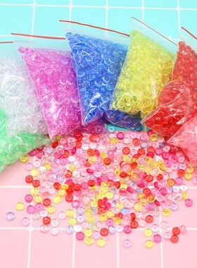 Colorful Beads Balls Charms for Slime Supplies Addition for