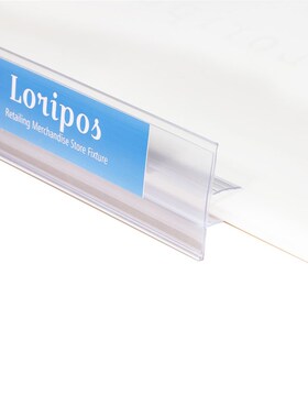 POP middle clamp Merchandise ticket tag label sign clip data