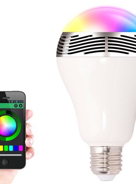 Most Popular Led Buletooth Smart Lamp AC100-240V RGB Bulb Li