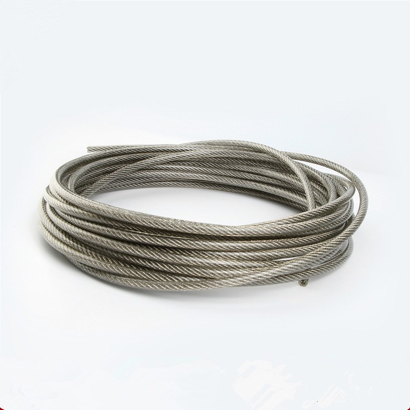 GTBL 5mm Dia Steel PVC Coated, Flexible Wire Rope Cable 10