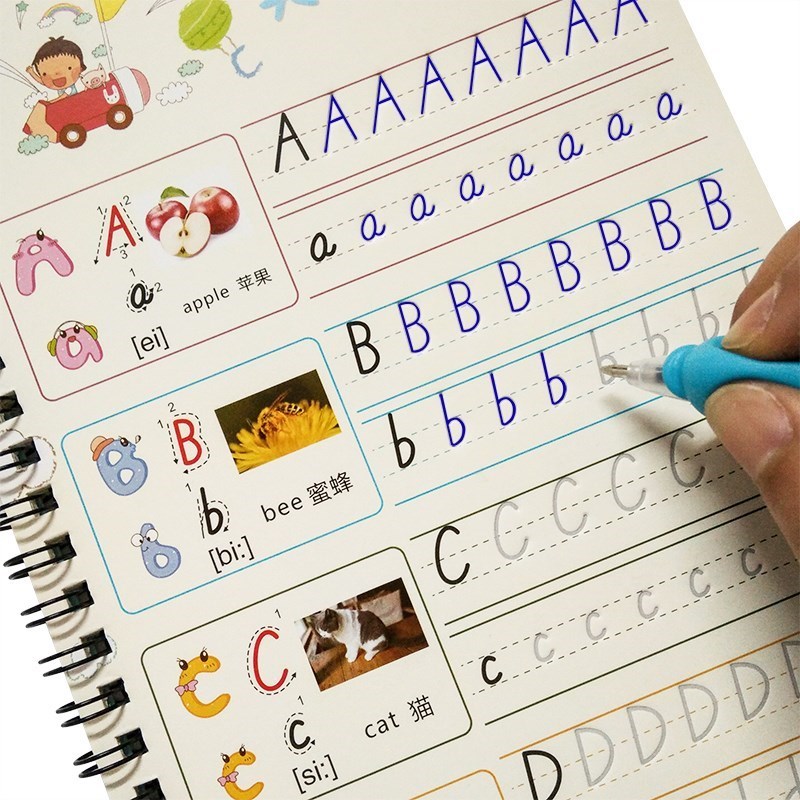 English Copybook For Calligraphy Books For Kids Word Childre