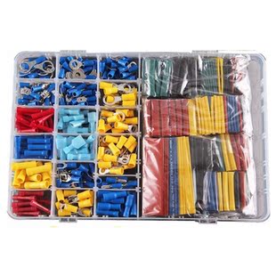 558pcs Heat Shrink Tube Sleeving Kit Set Car Wire minals