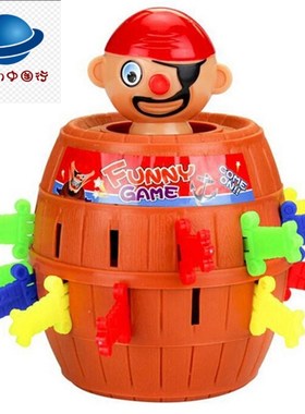 Pirate Barrel Game Toy Lucky Stab Pop Up Toy Christmas Gift