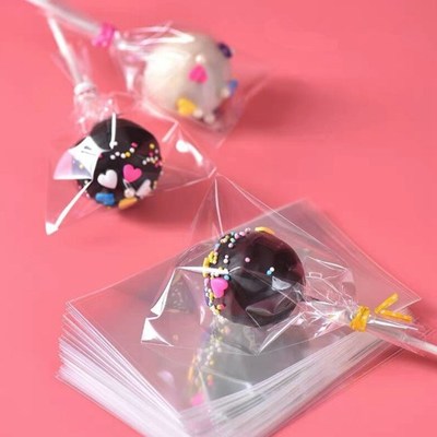 100pcs/pack Cake Pop Lollipop OPP Packing Bags Baking Chocol