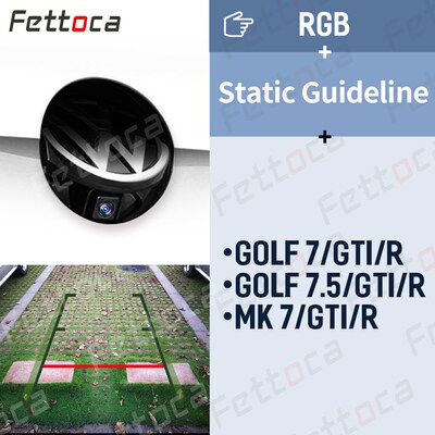 Volkswagen Rotating Flipping Reverse VW Emblem Rear view Cam