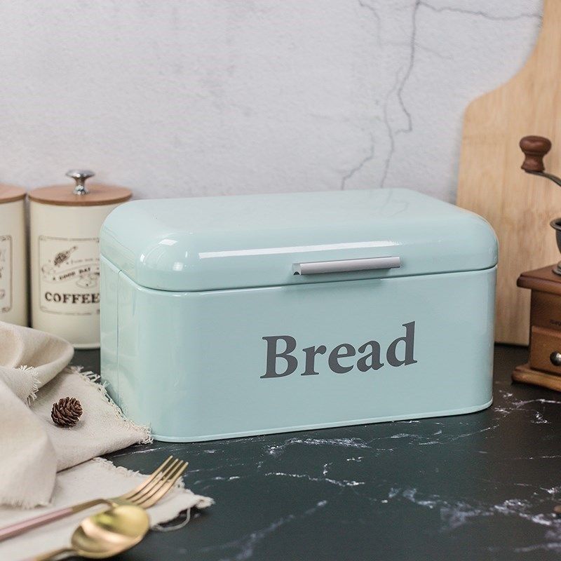 Flip bread box storage box of biscuits snacks bin storage