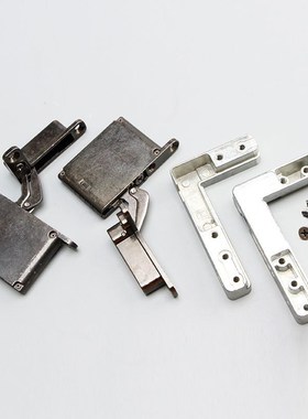 Hidden folding door hinge Hydraulic hardware Silent buffer c