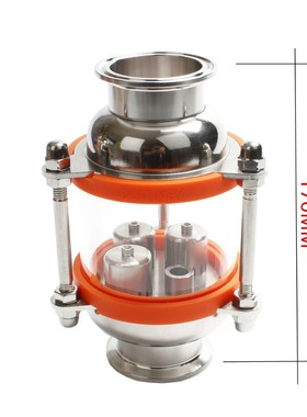 304 stainless steel bubble Distillation column with 1 sectio