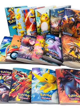 240 Pcs Holder Album 23style Pokemon Cards Album Book Carto