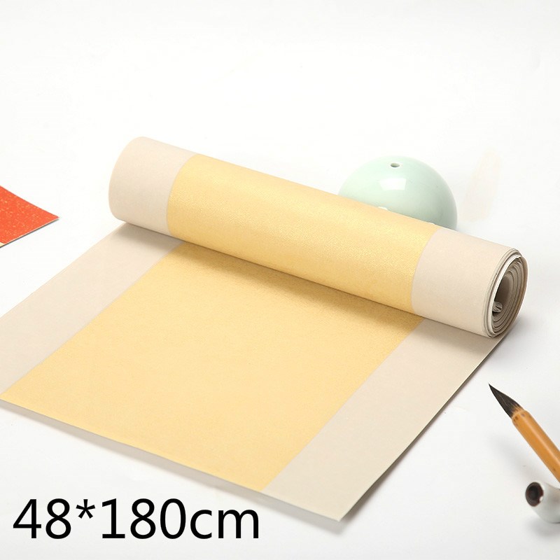 10 Sheets Batik Half-Ripe Xuan Paper Five Words Seven Words
