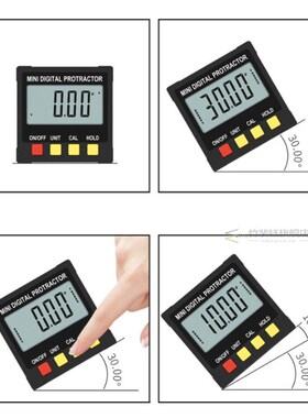 Mini Angle Digital Inclinometer Level 360 Degree Electronic