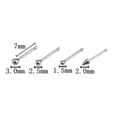 14pc Button Piercings Ring Nose Industrial Barbell Body