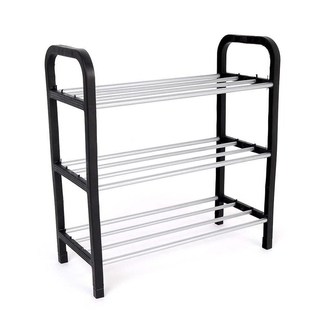 Easy Assembled Light Plastic 3 Tier Shoe Rack Shelf Storage