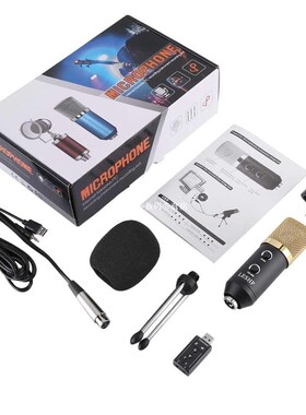 LESHP Black Volume Reverberation Condenser Network K Song De