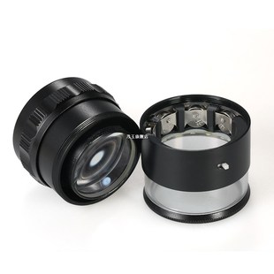 functional Portable Mini Loupe 10X Scale Handheld Multi LED