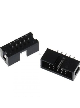 YAM 10 Pcs DC3 10 Pin 2x5 Pin Double Row 2.54mm Pitch Straig