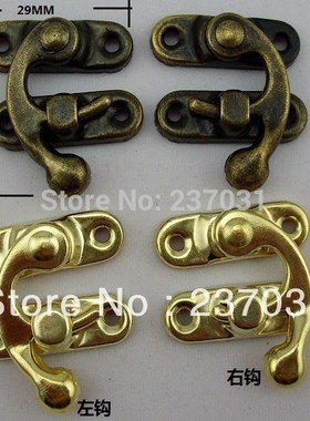 29 * 33 mm hidden-interlocking/accessories wooden box button