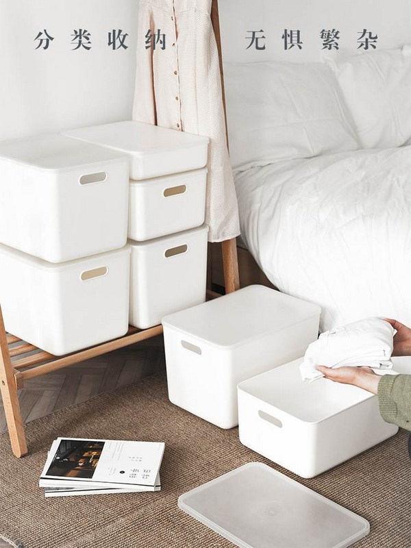 Bin bin size plastic crate drawer box sundry small household