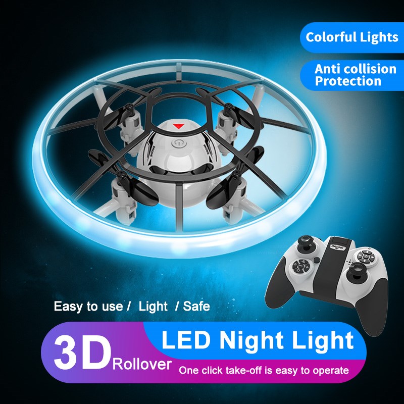 2.4G Mini UFO drone with LED S122 Altitude Hold Infrared In
