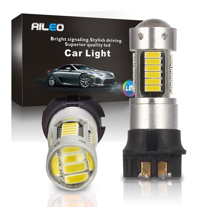 Amber White PW24W PWY24W CANBS LED Bulbs 30 D  Audi BMW VW V
