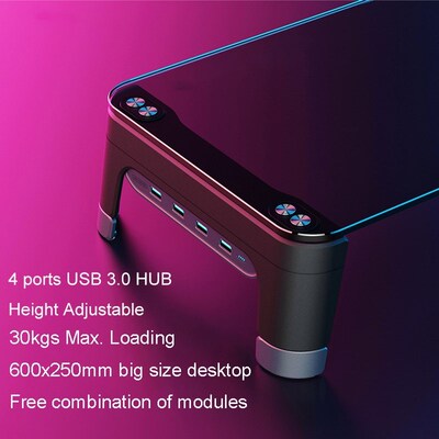 Desktop Notebook Laptop Monitor Stand Space Bar Non slip De