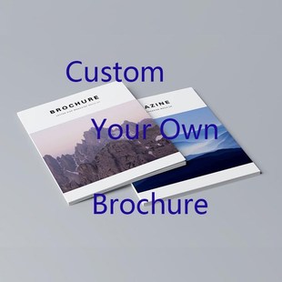 Brochure Corporate Company Printing Booklet Custom Design C