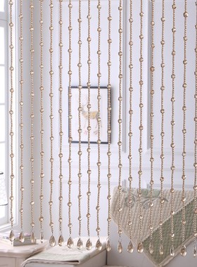 SpringQuan 20 meter /lot crystal glass  bead curtain can be