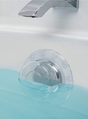 Bathtub Overflow Drain Cover Suction Cup Seal Stopper For D