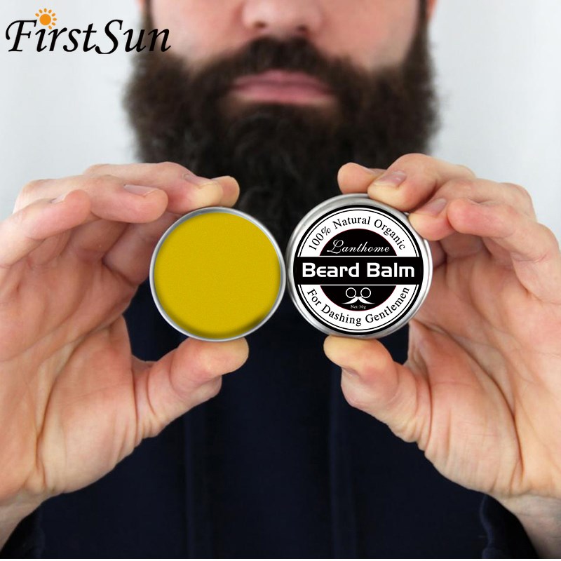 Natural Beard Balm Men Beard Oil Hair Growth Wax Product Pr