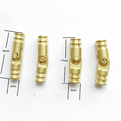 1000pcs 4*18mm Gold Color Cylinder Hinge Box Hardware Suppor