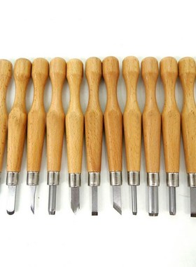 Steel Solid Zelkova Woodcut knife scorper Engraving Carving