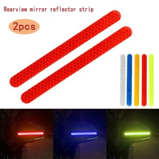 Night reflection sticker car rearview mirror decoration stic