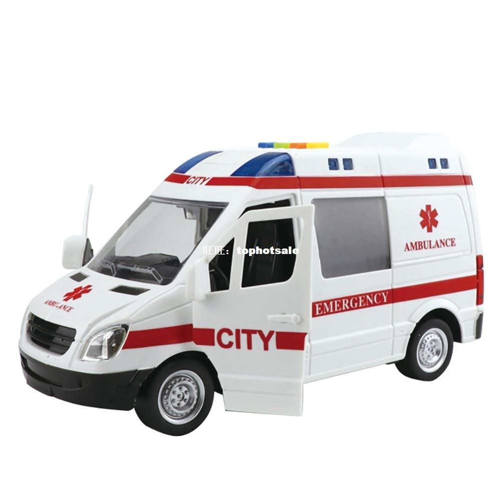 hih quality abs ambulances model cars toy ambulance medical