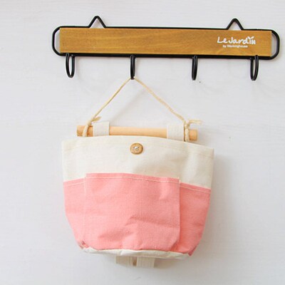 Creative Cotton Linen Storae Ba Wardrobe Han Bas Wall Po